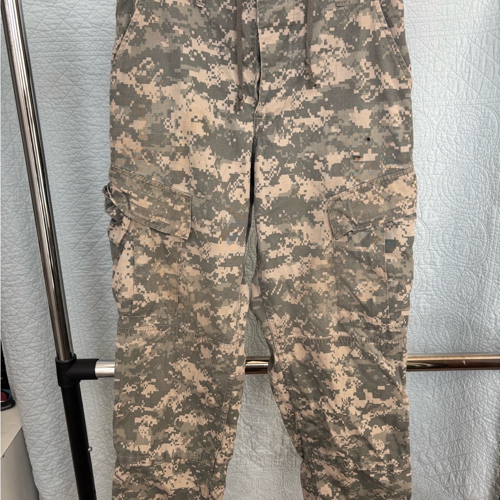 U.S. Army Camouflage Straight Leg Pants
